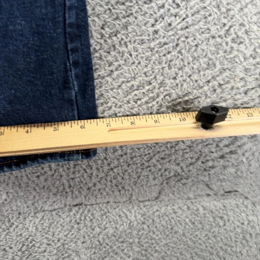 Old Navy Built-In Flex Jeans 36x28 Blue Cotton Denim Straight Slim Fit Stretch